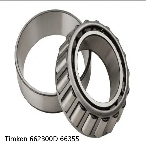 662300D 66355 Timken Tapered Roller Bearing