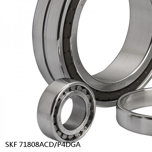 71808ACD/P4DGA SKF Super Precision,Super Precision Bearings,Super Precision Angular Contact,71800 Series,25 Degree Contact Angle