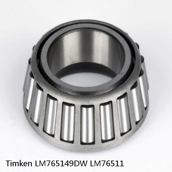 LM765149DW LM76511 Timken Tapered Roller Bearing