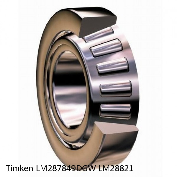 LM287849DGW LM28821 Timken Tapered Roller Bearing