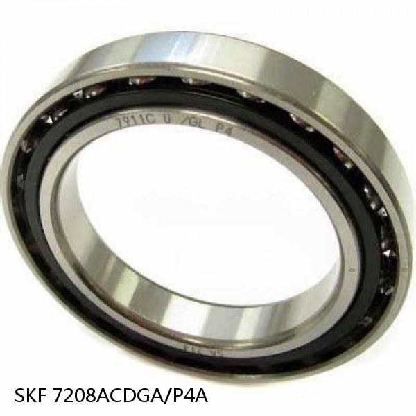 7208ACDGA/P4A SKF Super Precision,Super Precision Bearings,Super Precision Angular Contact,7200 Series,25 Degree Contact Angle