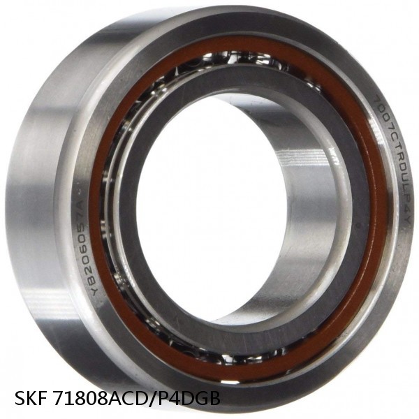 71808ACD/P4DGB SKF Super Precision,Super Precision Bearings,Super Precision Angular Contact,71800 Series,25 Degree Contact Angle